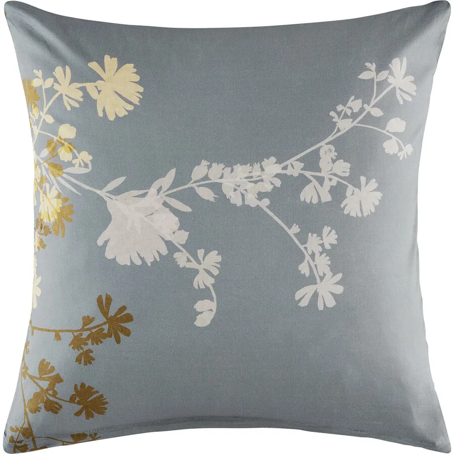 KAS Kissenbezug Mika bunt Blumenmuster Baumwolle B 65 T 65 cm