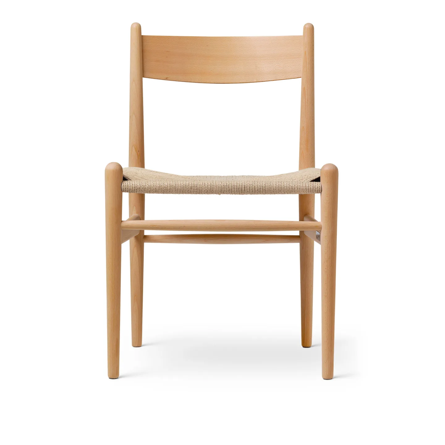 Carl Hansen - CH36, Oljad Bok, Naturflätat papperssnöre - Matstolar - Hans J. Wegner - Träfärgad - Papper/Trä