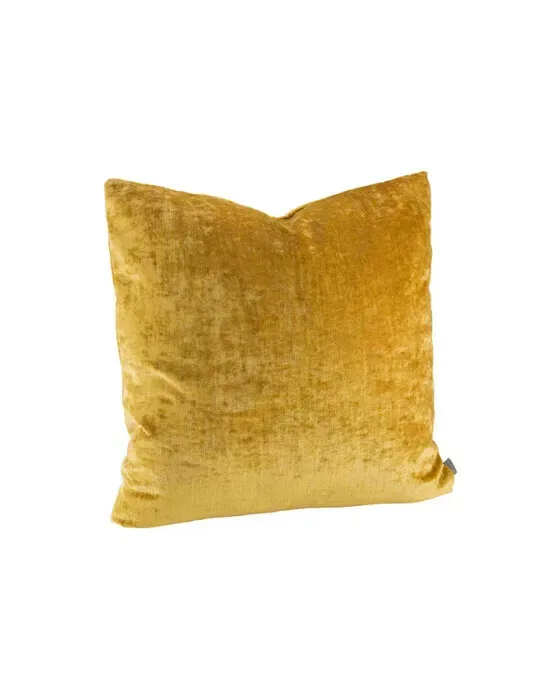 Garda Velvet Cushion Cover Cognac