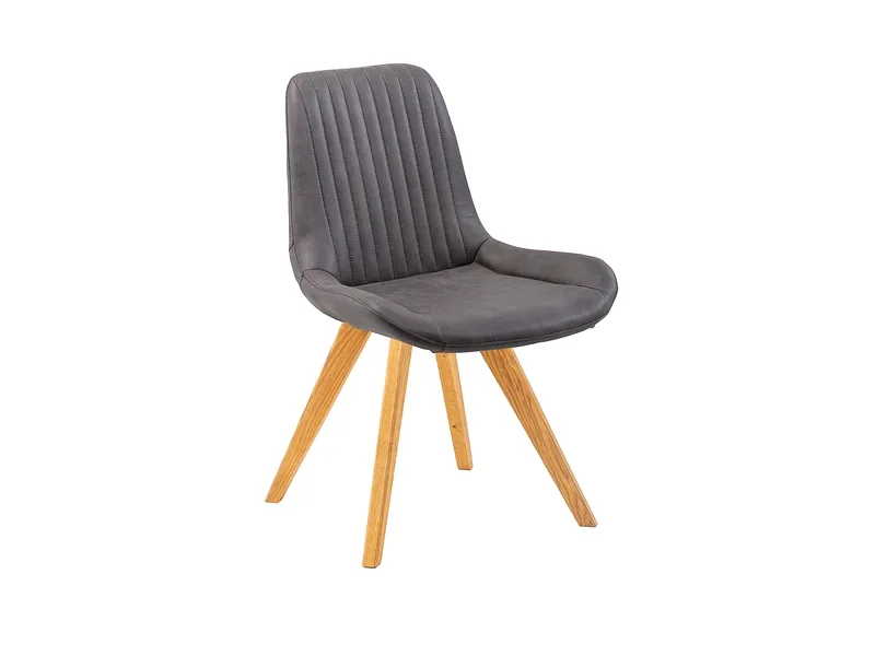 Stuhl AROSA Stoff schwarz drehsitz