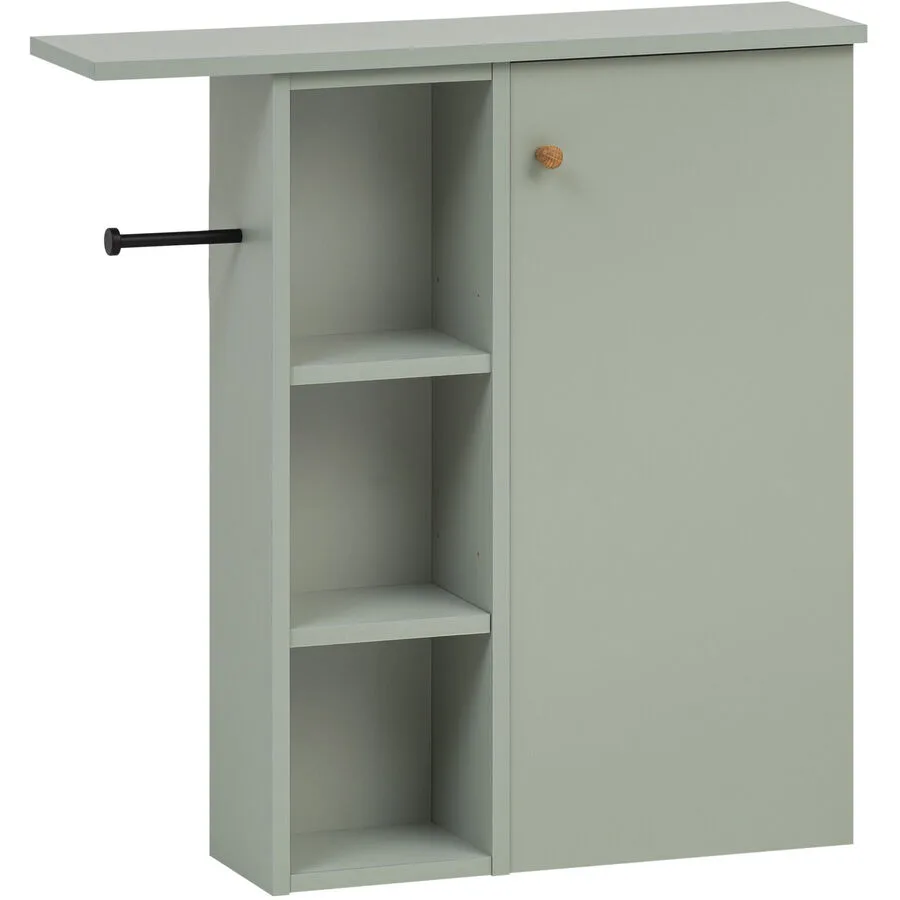 Unterschrank Arne grün Holzwerkstoff B 70.7 T 17 cm H 74.3 cm