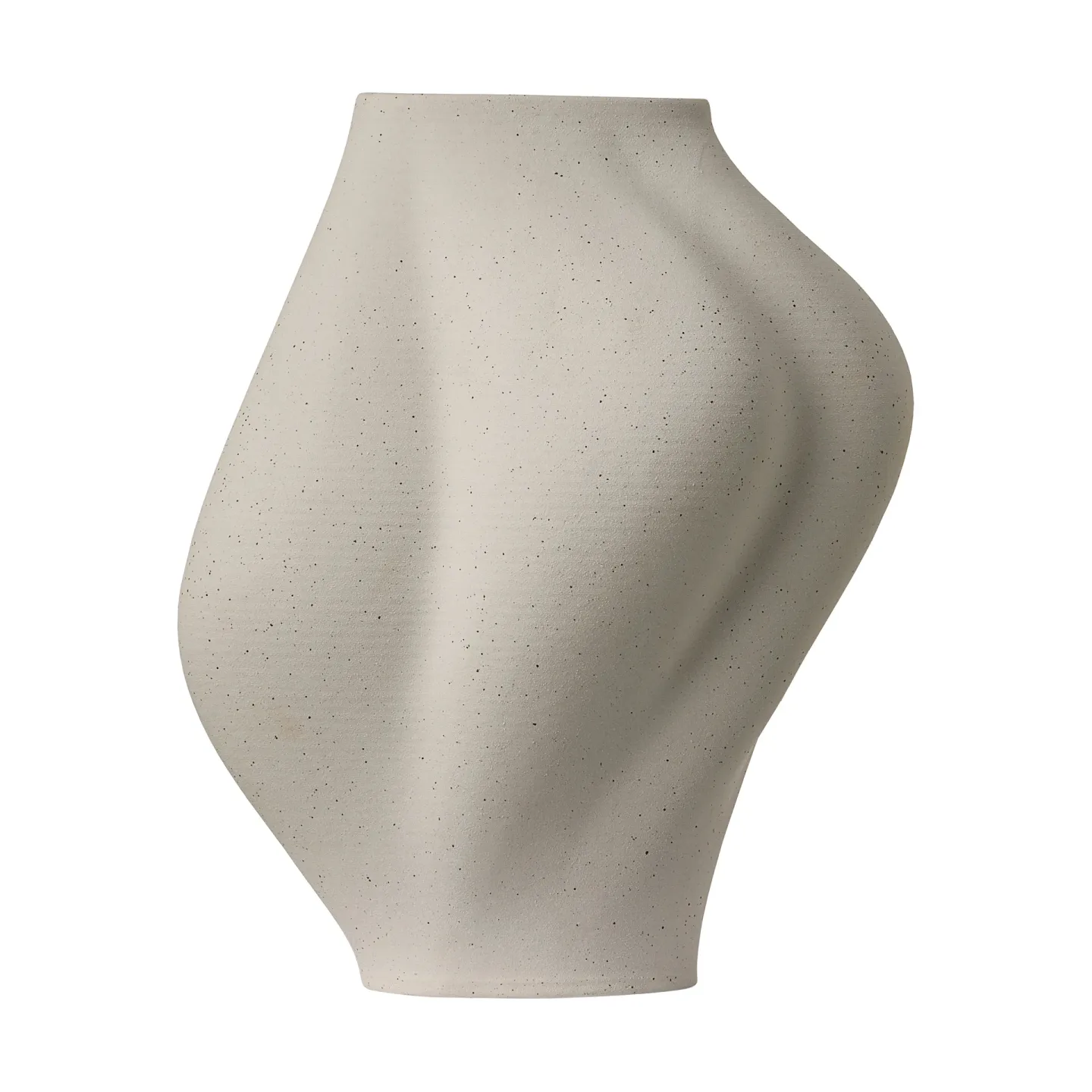 AYTM Saltare Vase Cream, Ø17x35 cm