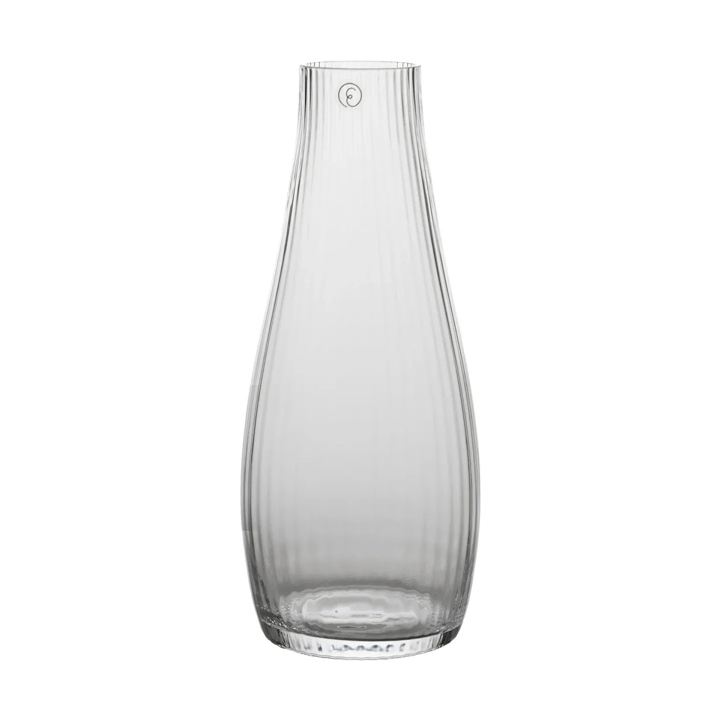 ERNST Ernst Karaffe geriffeltes Glas Klar, Ø8x19 cm