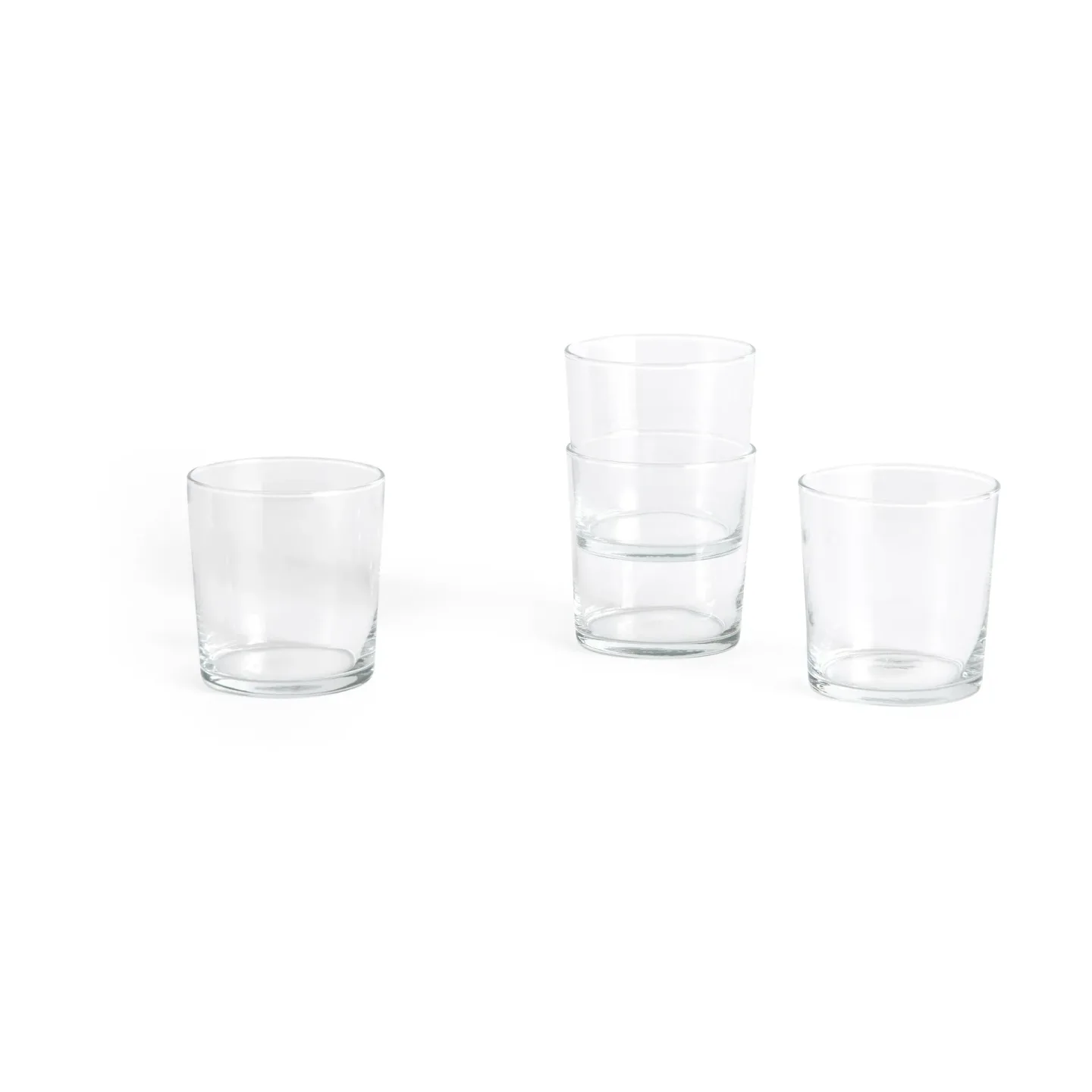 HAY Glass Trinkglas M 4-pack 36 cl Klar