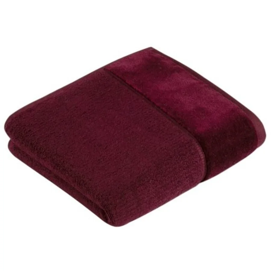 Vossen Handtuch Pure berry 100% Bio-Baumwolle