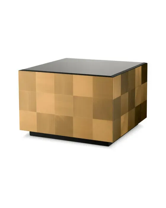 Saint John Coffee Table Brushed Brass