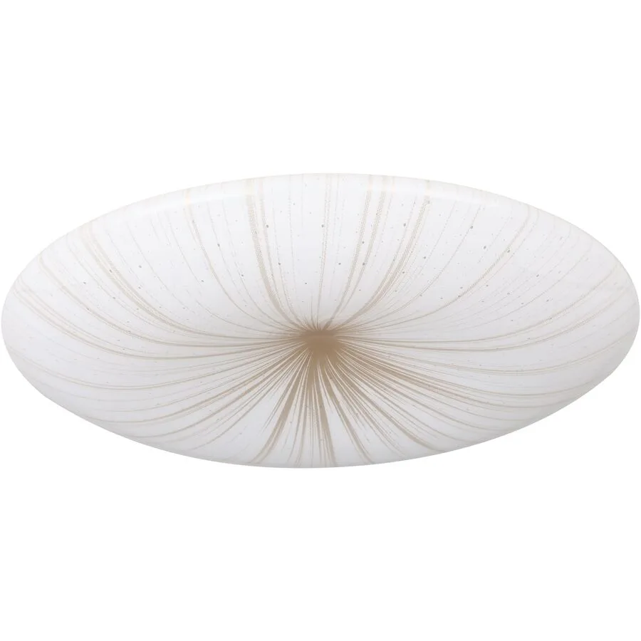 Eglo Deckenlampe Nieves 1 Weiss Stahl 31 cm 6 cm - LED - Lichtfarbe: Warmweiss - LED Energiesparlampen