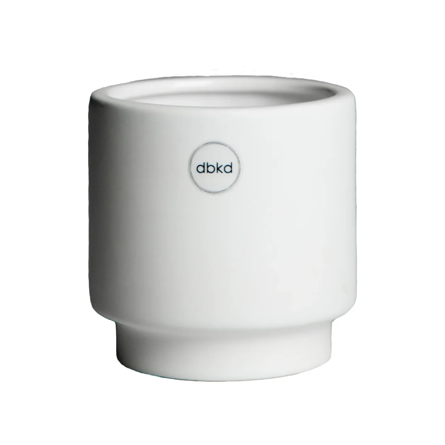 DBKD Solid kruka white Liten Ø10 cm