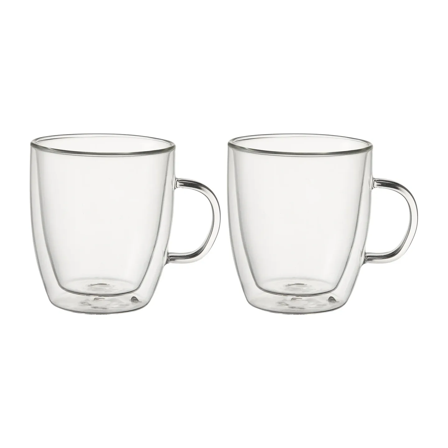 Dorre Kirk Kaffeetasse doppelwandig 24cl 2er Pack Glas