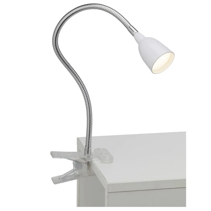 Brilliant - Anthony - Klämlampa - Vit