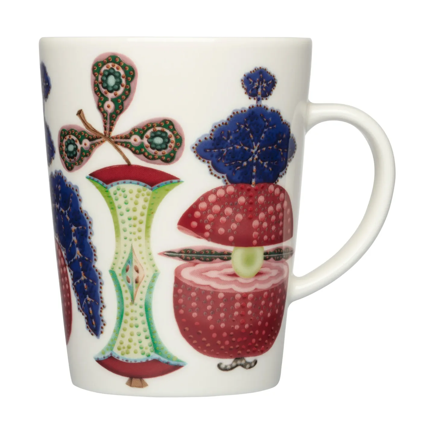 Iittala Taika Sato Tasse 40 cl Weiß-bunt