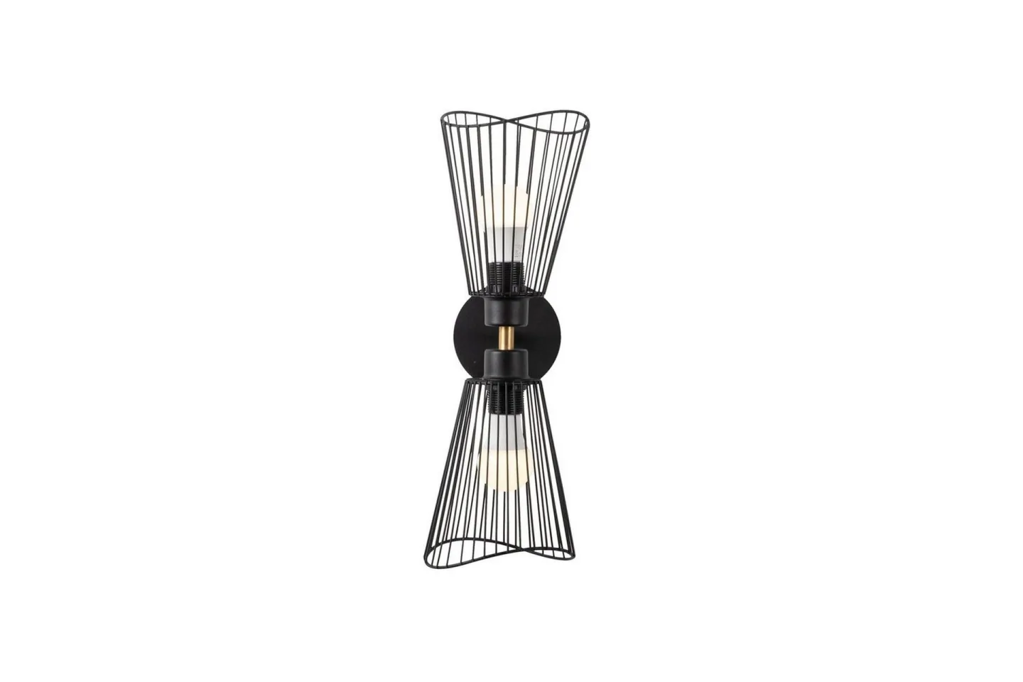 Vägglampa Novin Svart - Svart