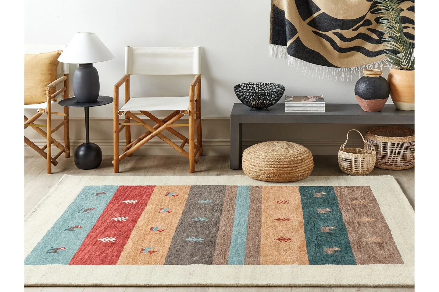 Sarilar Ryamatta 160x230 cm - Röd
