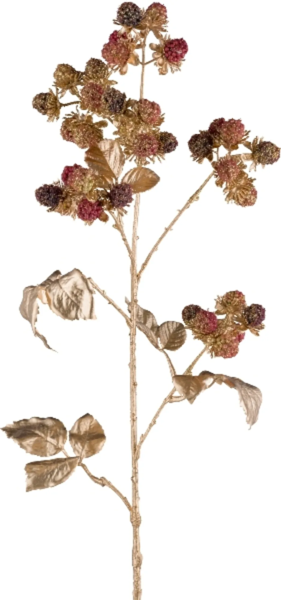 Gasper Kunstblumen Brombeere, Gold | Schubiger Möbel