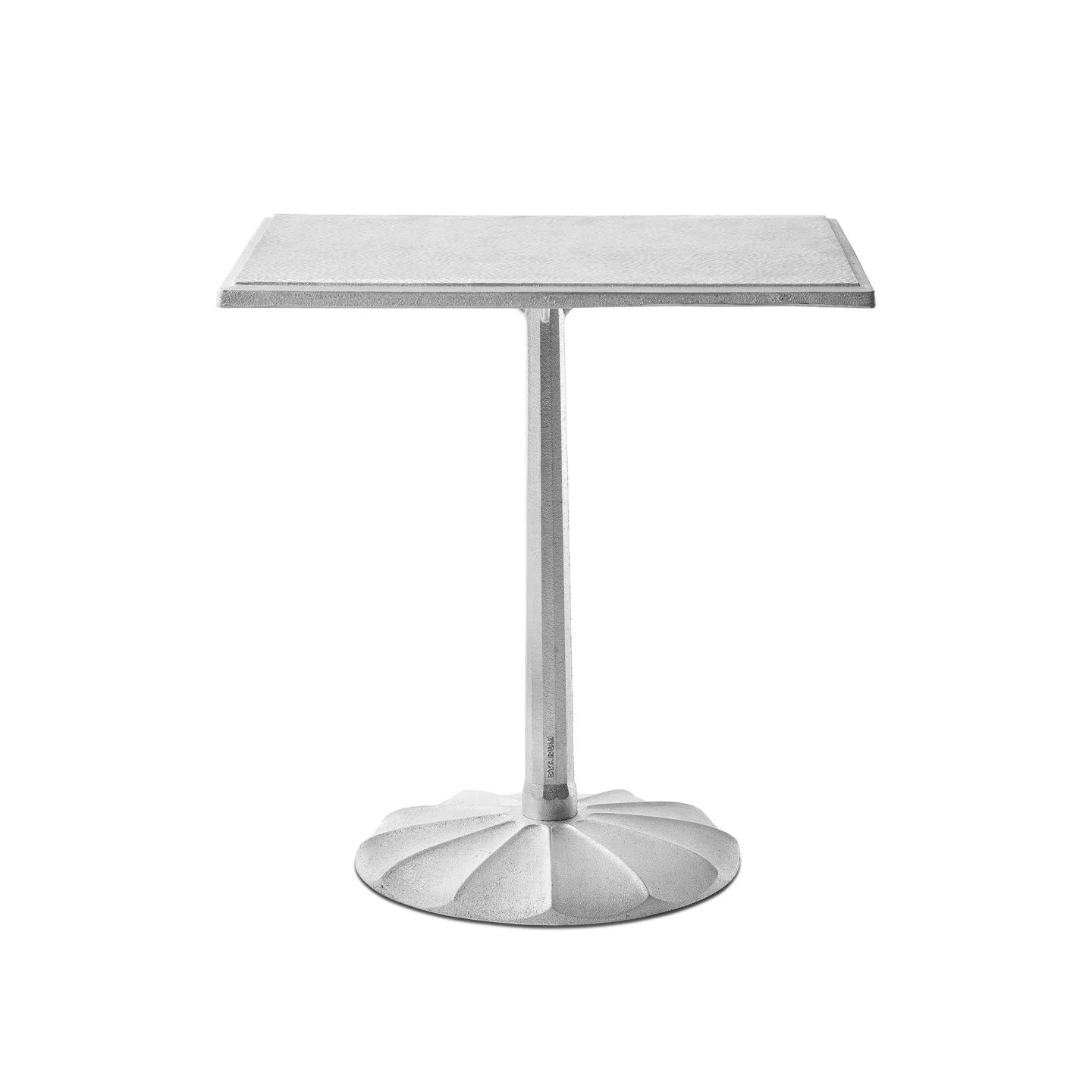 Byarums Bruk - Bord Uppsala 60 x 70 Natur/Natur - Matbord utomhus - Björn Alge - Silver - Metall