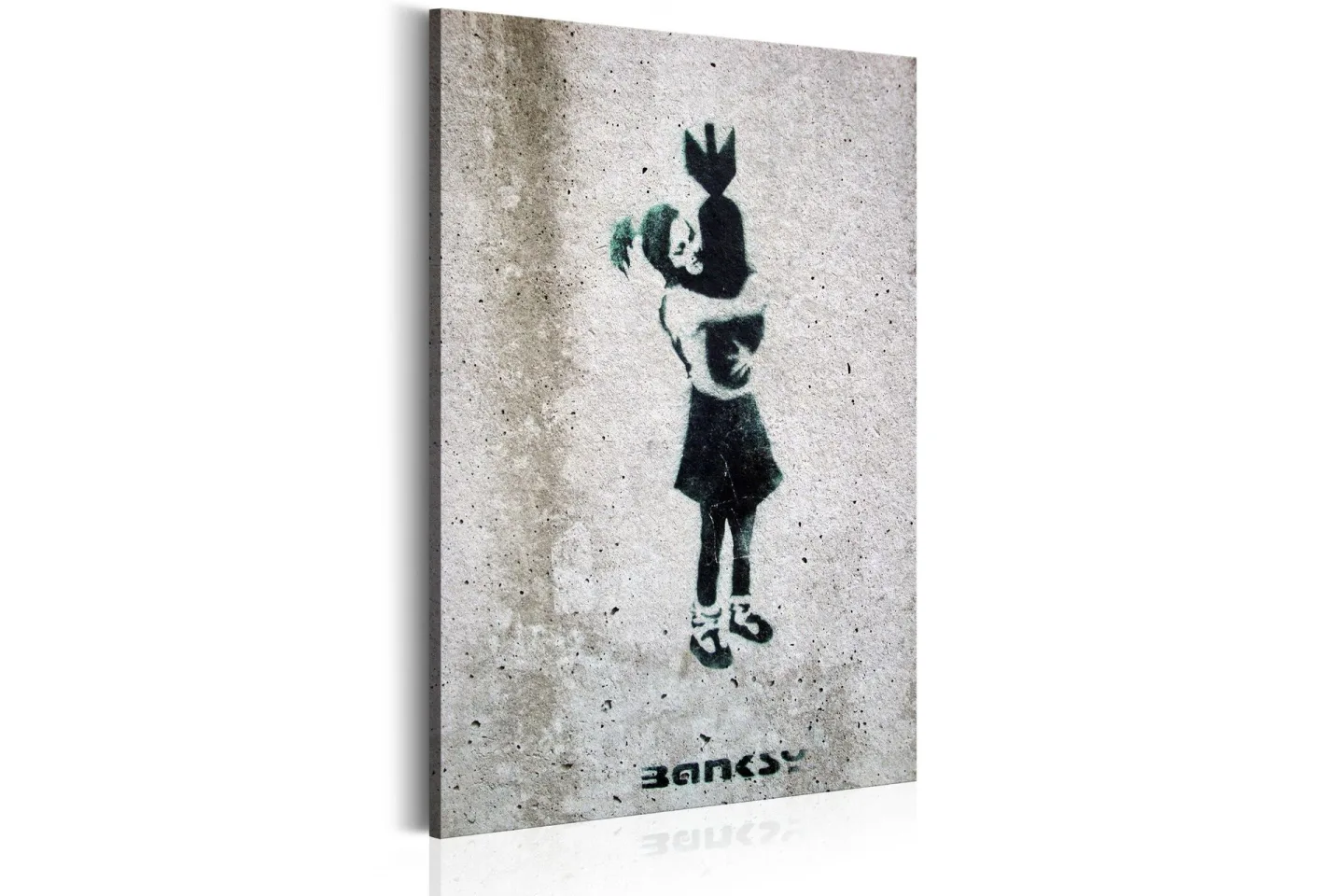 Tavla Bomb Hugger By Banksy 80x120 cm -