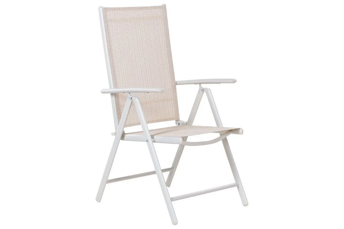 Positionsstol Villacarillo - Beige/Vit