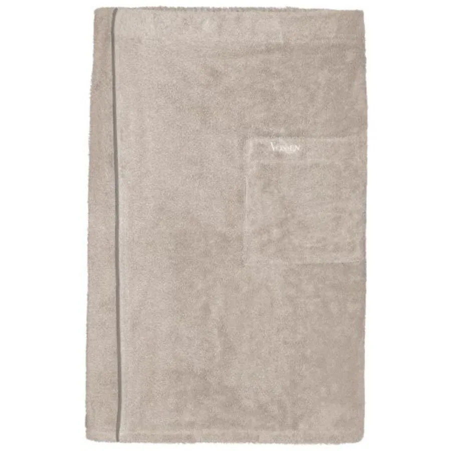 Vossen Saunatuch Lars Stone 90% Baumwolle, 10% Polyester