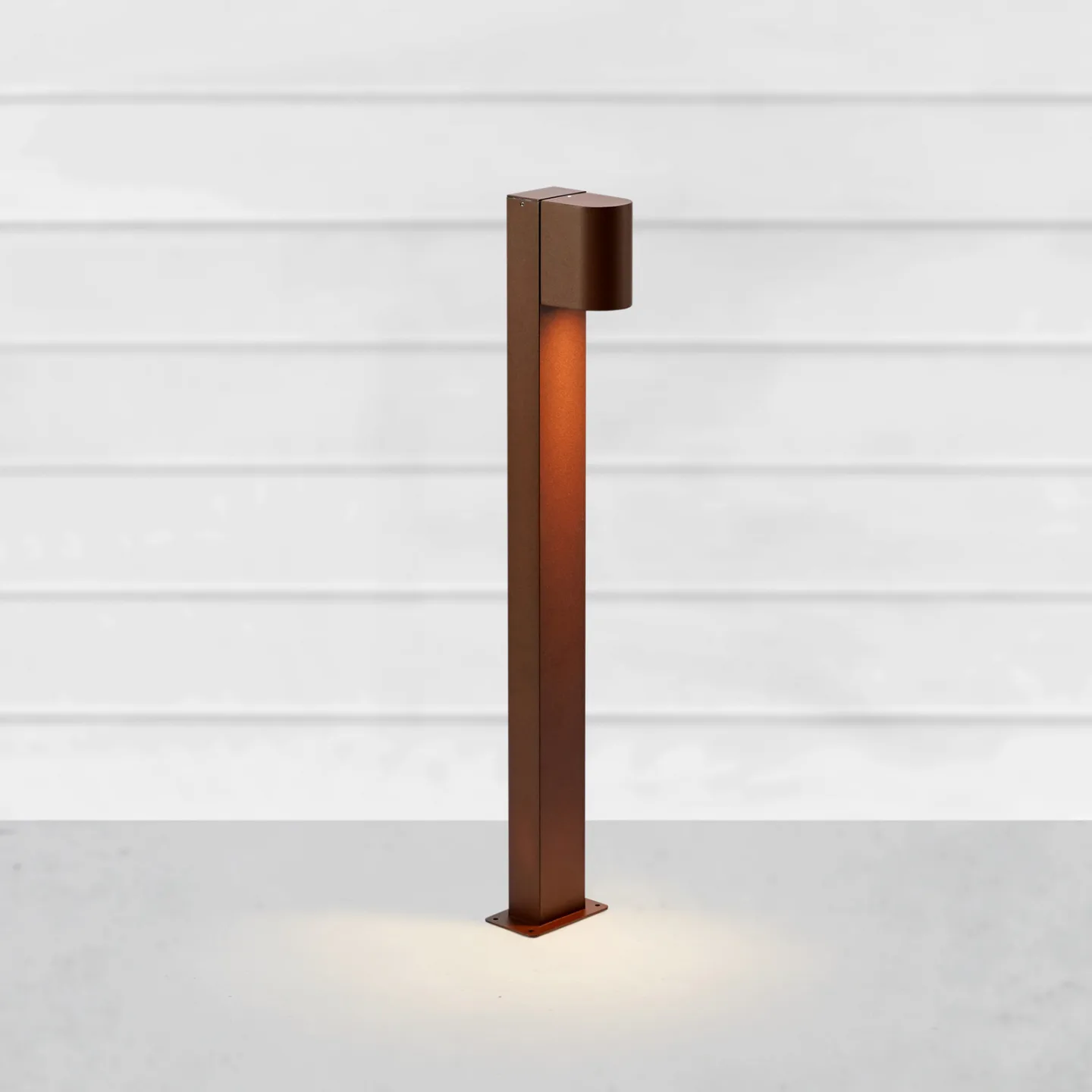 Alor LED-Wegelampe, braun, IP65, Höhe 75 cm, dimmbar - Markslöjd - Skandinavisch - Aluminium - Einflammig