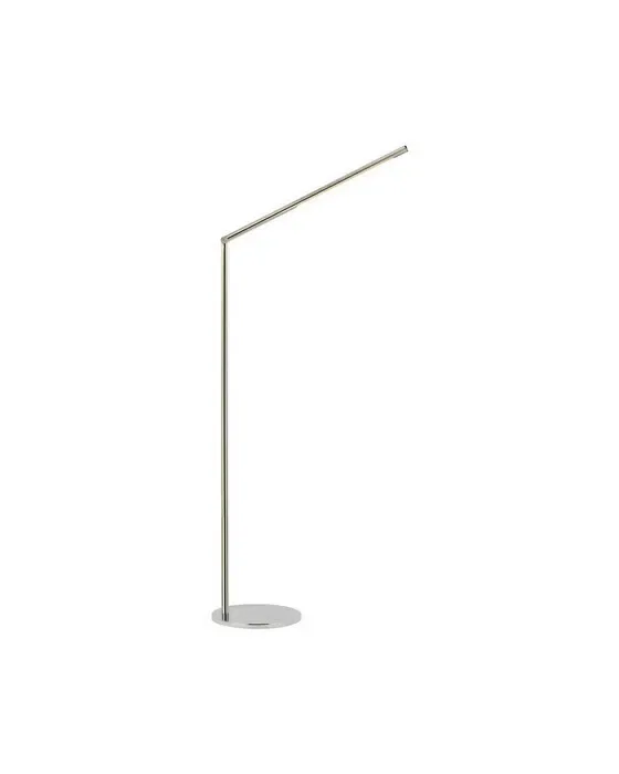 Cona Large Articulating Floor Lamp Nickel