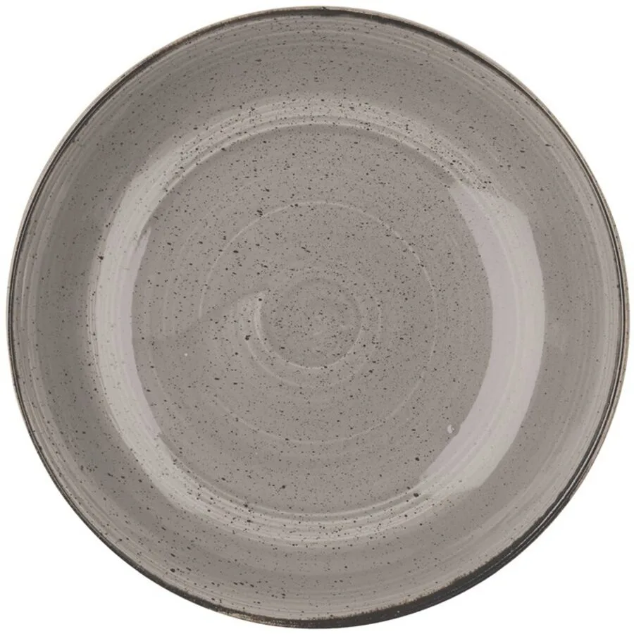 Churchill Teller tief Stonecast Grau Porzellan 31 cm
