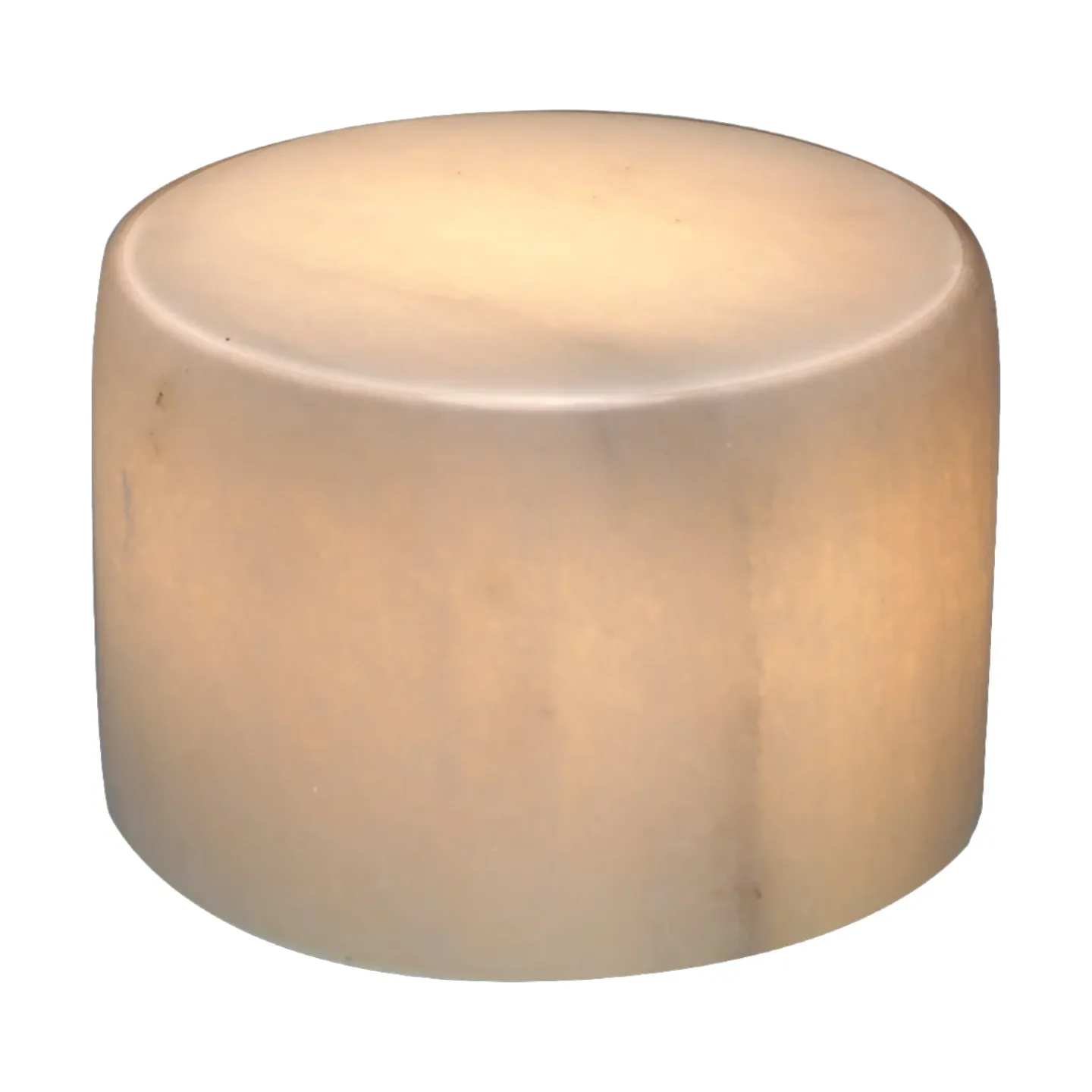 Unison Marble Tischleuchte Weiß glänzend, Ø8x6 cm