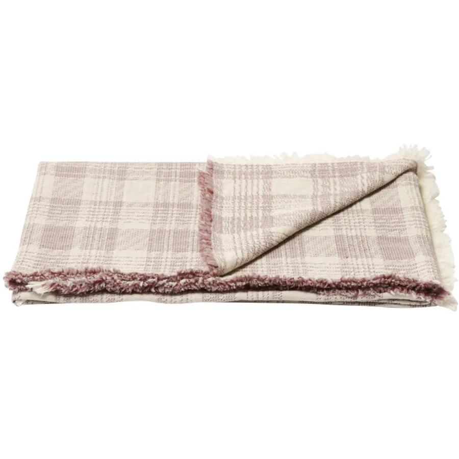 Journey Living Wohndecke Rhone Grape Mischgewebe 170 x 130 cm
