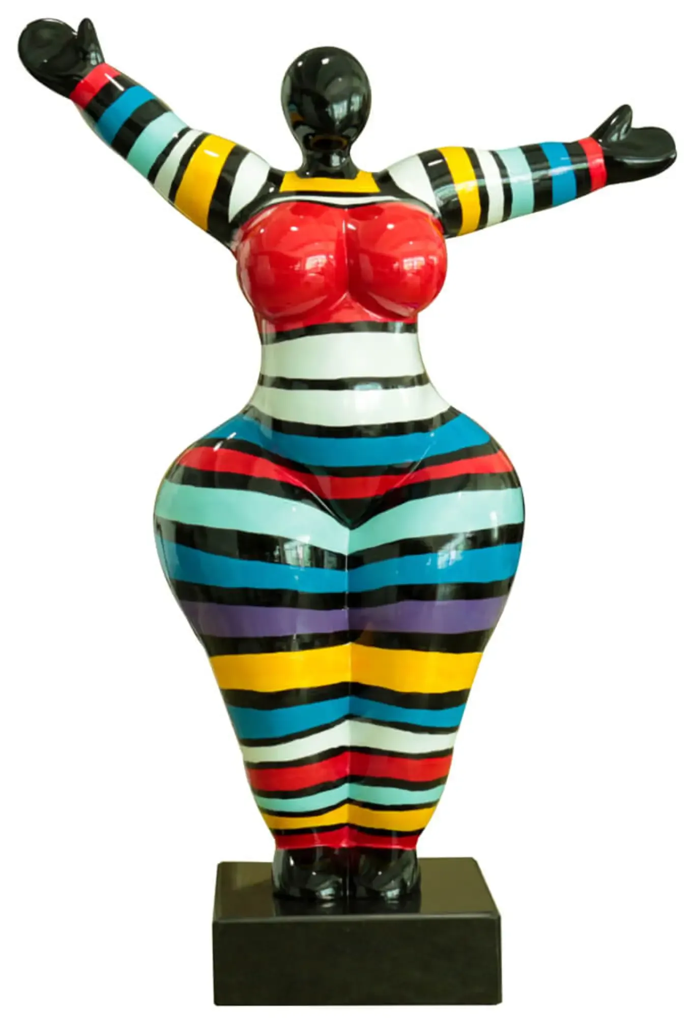 image LAND Skulptur Hommage an Niki de Saint Phalle, Nana Stil 3 | Schubiger Möbel