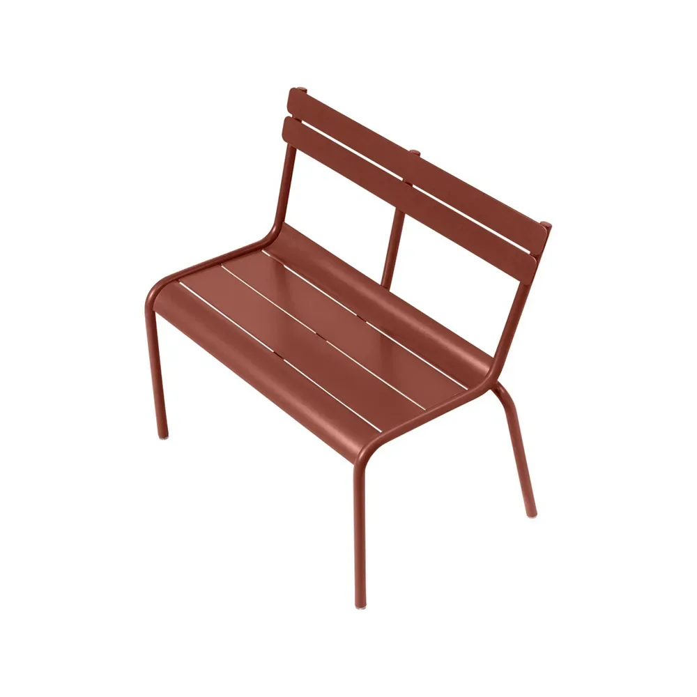 Fermob Luxembourg Kid Bench Red ochre (röd)