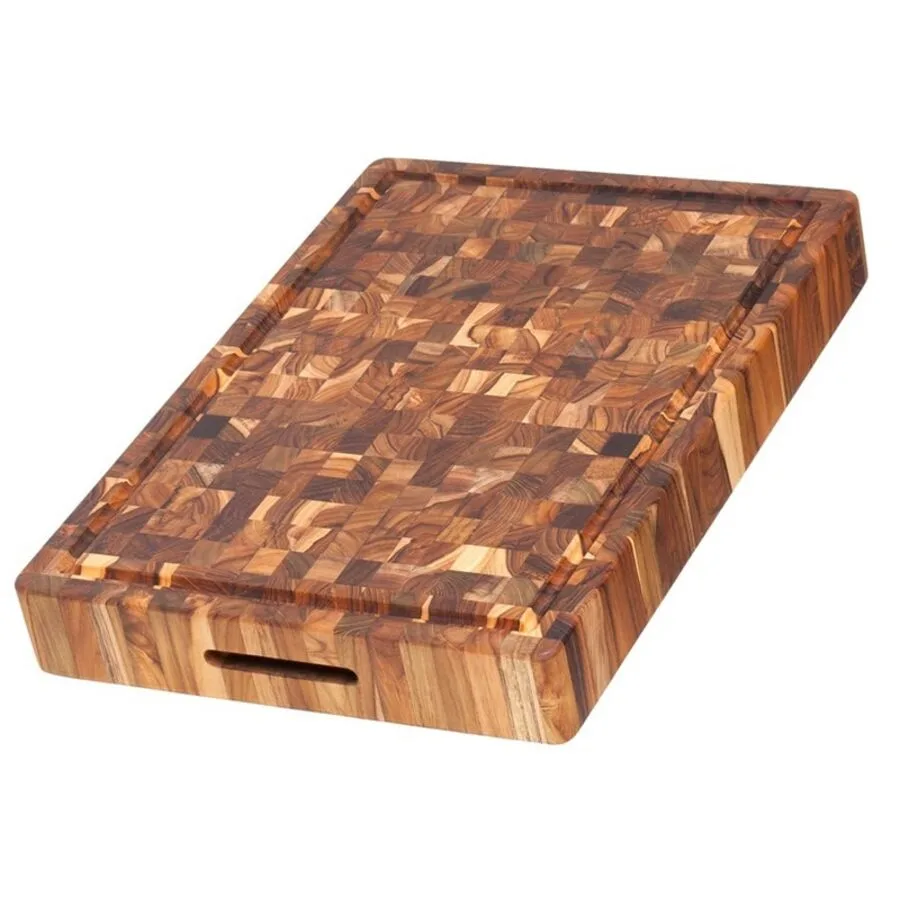 TEAKHAUS Servierplatte Teak Haus teak Teakholz massiv B 51 cm T 35.5 cm
