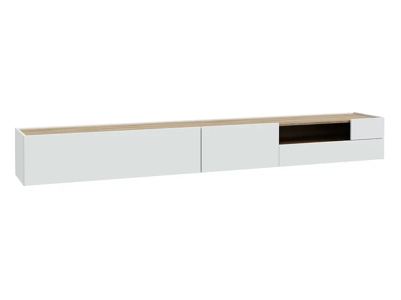TV-Möbel LEWISVILLE 269.4cm wolkengrau