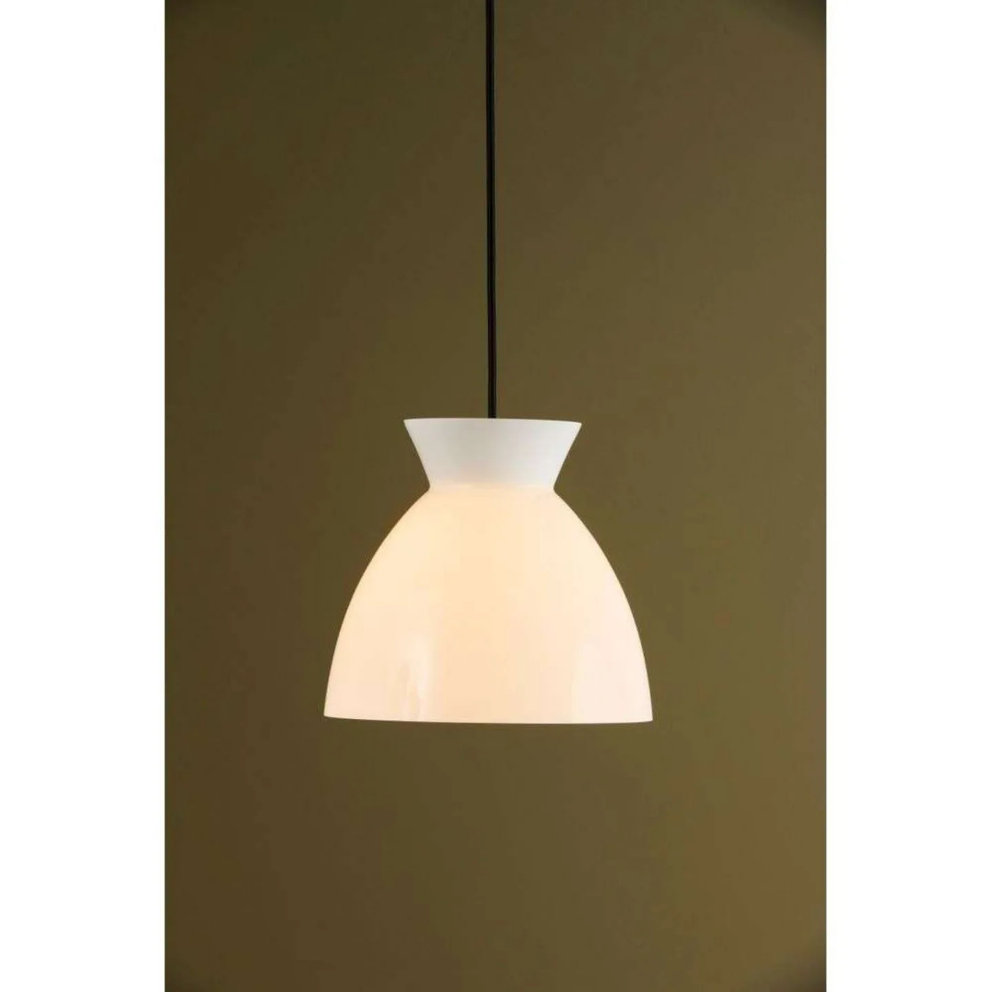Bikube 290P Pendelleuchte Opal/Black - Piet Hein - Küche - Glas