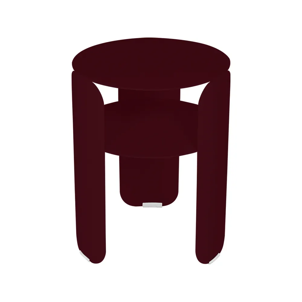 Fermob Bebop sidobord Black cherry (vinröd)