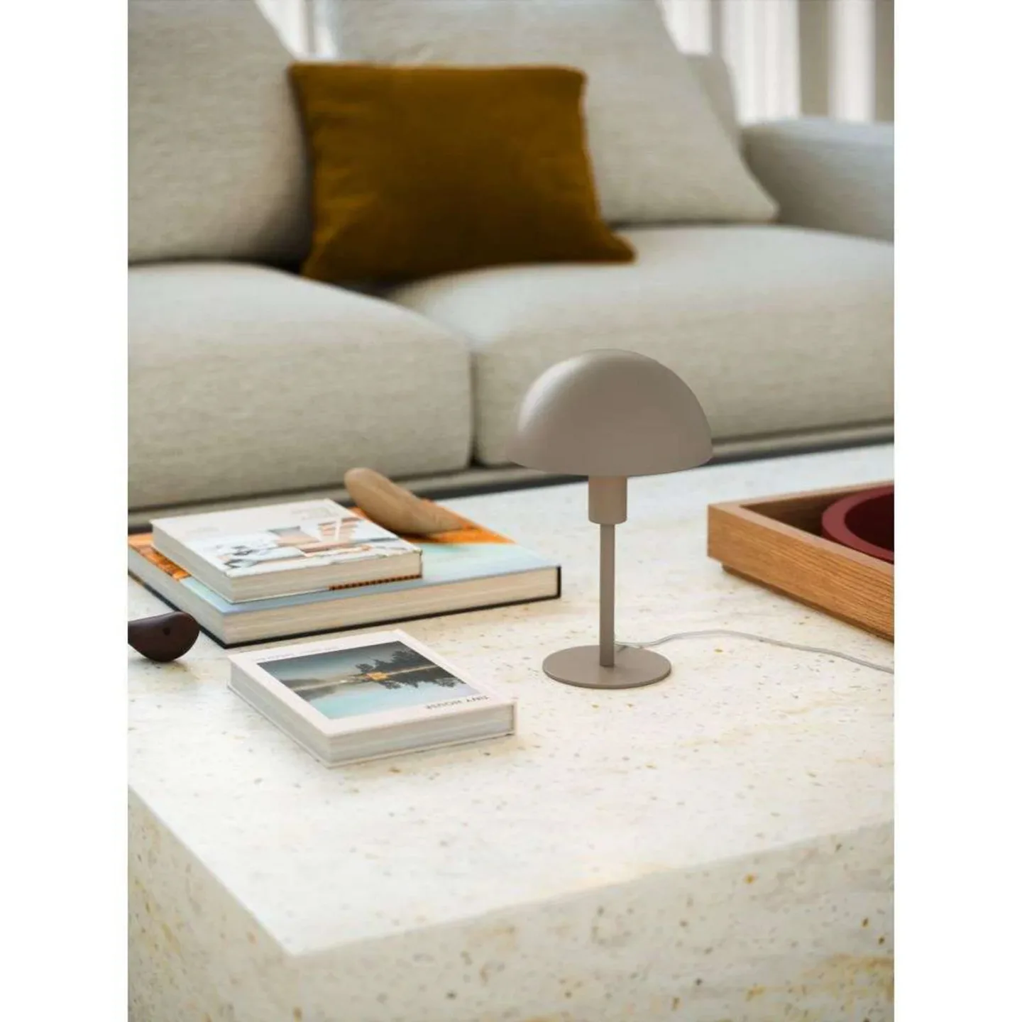Ellen Mini Tischleuchte Light Brown - Nordlux - Wohnzimmer - Metall