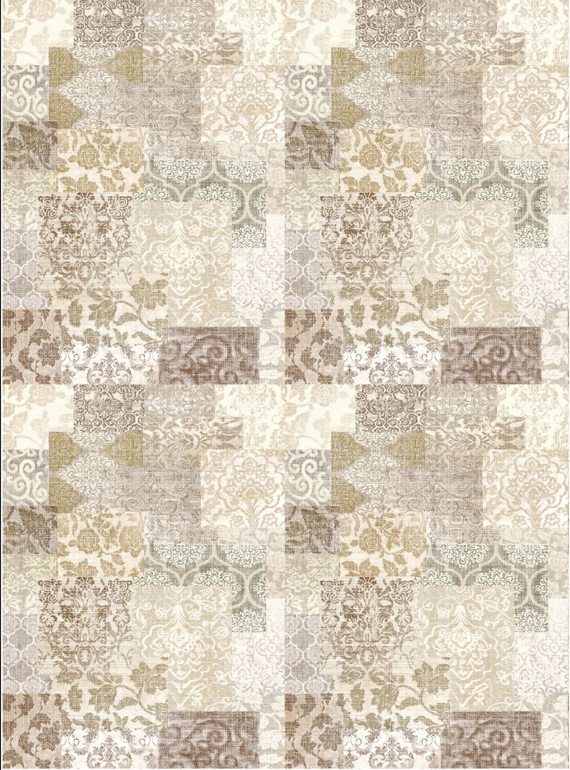 Wilton-teppe - Carthage (beige) (Størrelse: 160 x 230 cm)