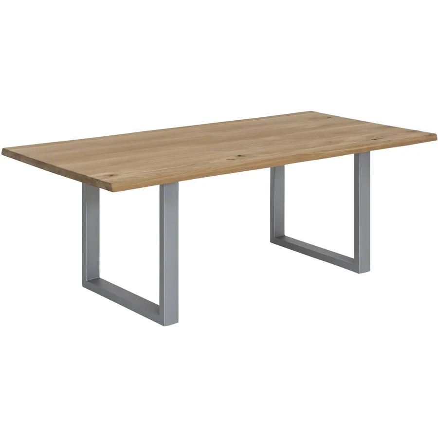 Tisch Klaus natur Wildeiche Massivholz B 120 T 80 cm