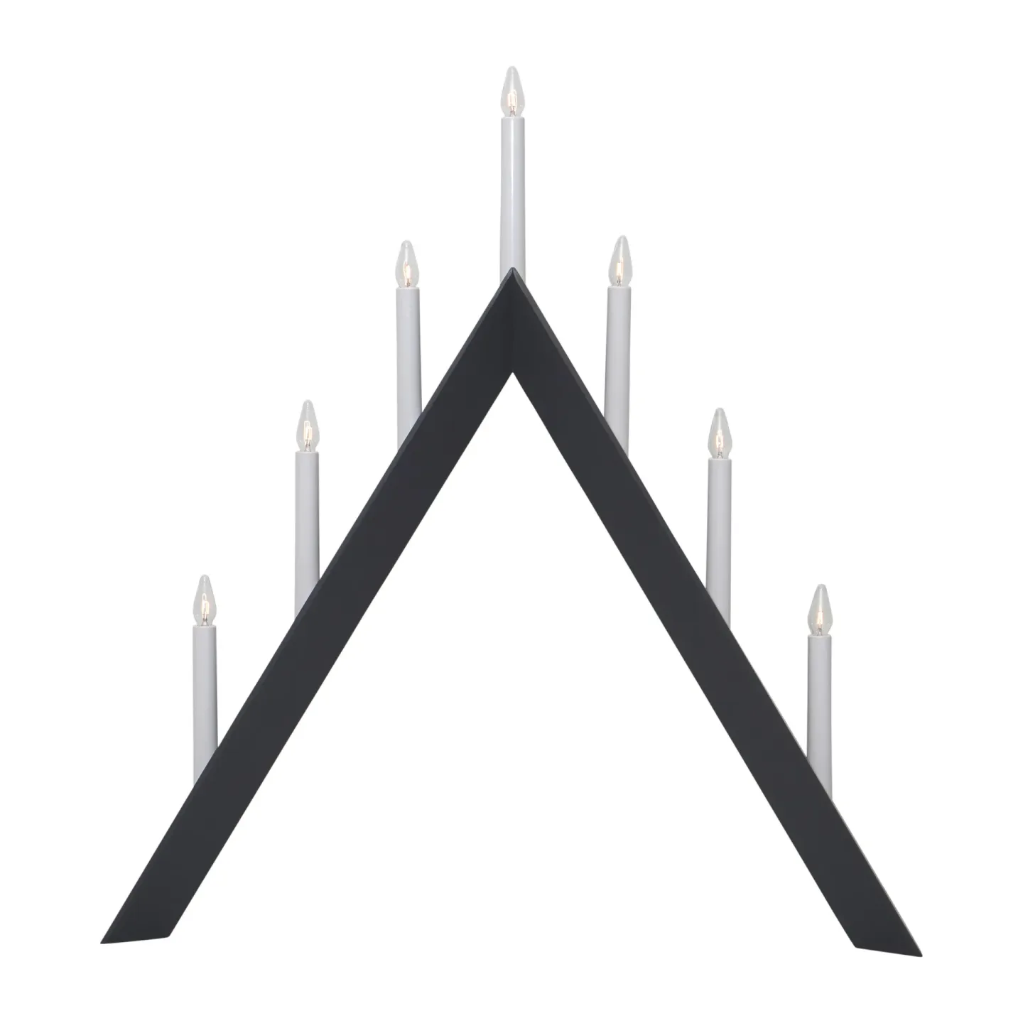 Star Trading Arrow adventsljusstake 64,5 cm Grå