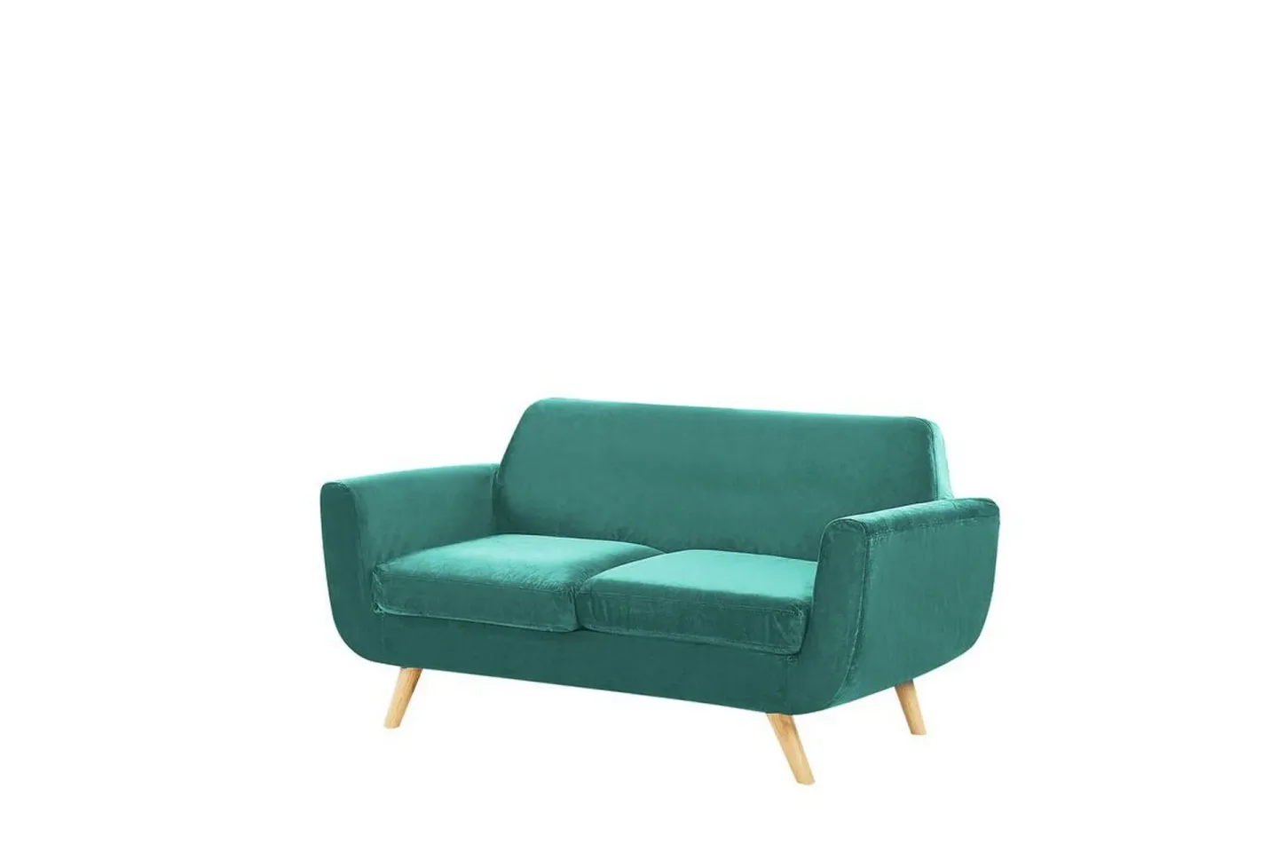 Jeancourt 2-sits Soffklädsel - Sammet/Grön