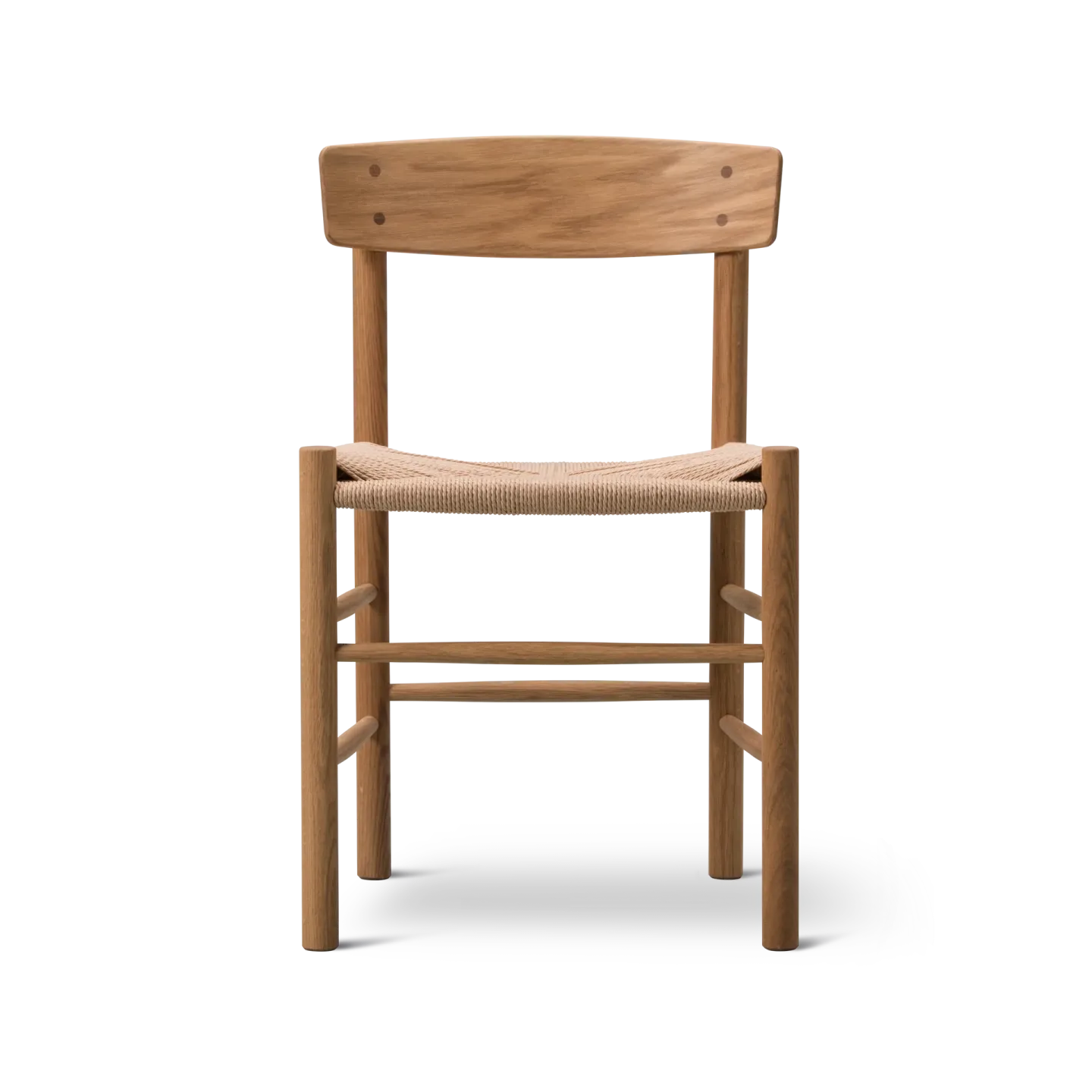 Fredericia Furniture J39 Stuhl Geölte Eiche-geflochten Natur