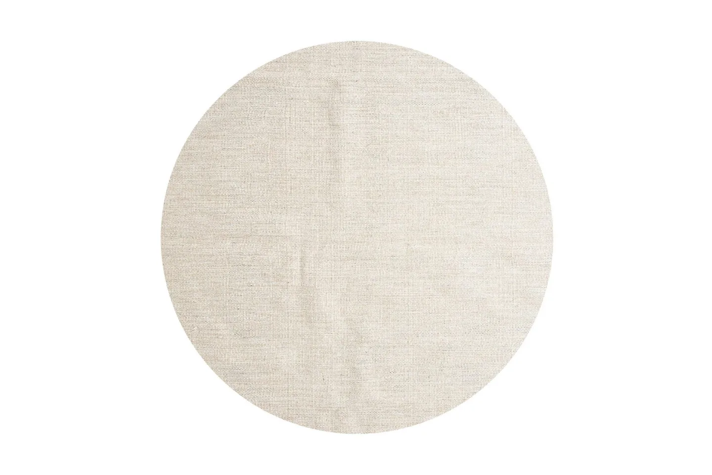 Jaipur Ullmatta Rund 200 cm - Beige