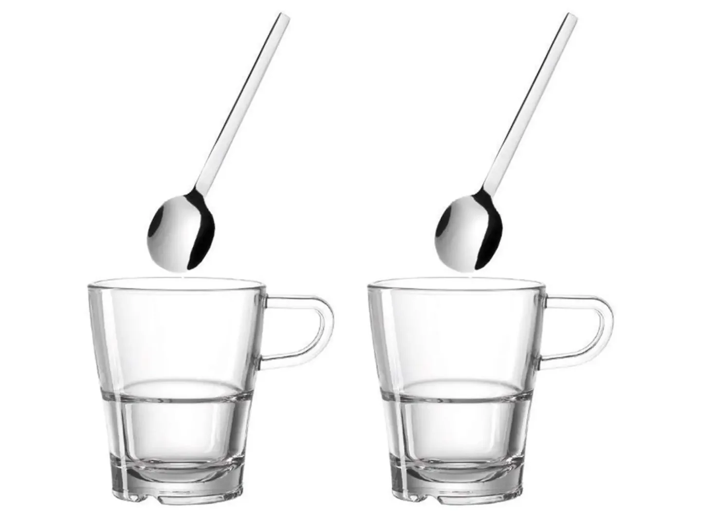 Alltron Espressotasse Senso 0.7 Dl, 2 Stück Transparent | Schubiger Möbel