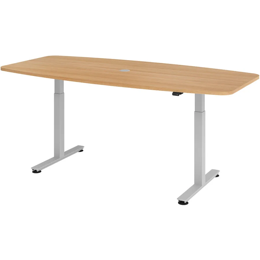 Schreibtisch Office eiche Holzwerkstoff B 220 T 103 cm