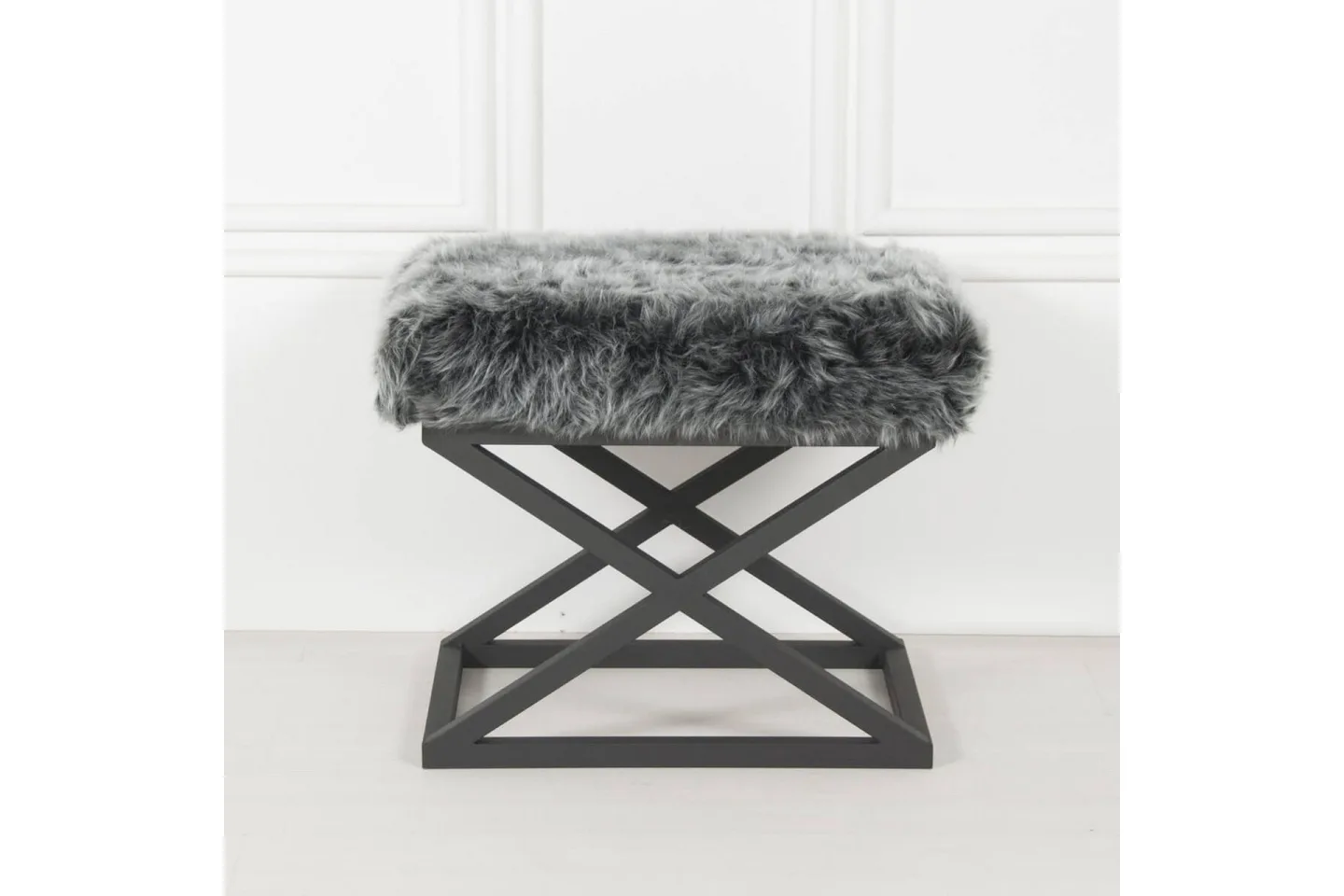 Mantu Sittpuff 50 cm - Mörkgrå