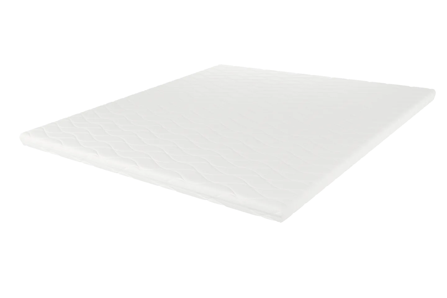 HVILA Memory Bäddmadrass med tryckavlastande memoryskum 180x200 cm - 7 cm Mjuk/Medium, Tvättbar klädsel -