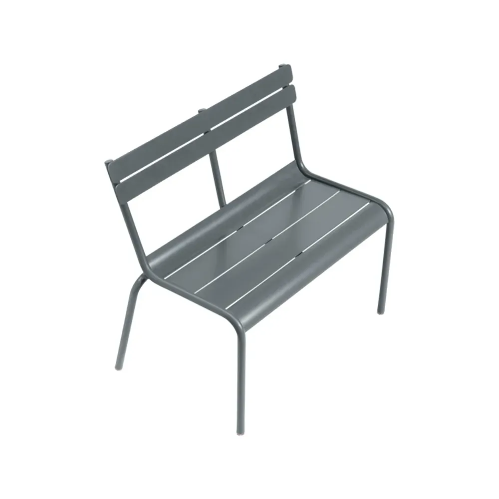 Fermob Luxembourg Kid Bench Storm grey (grå)