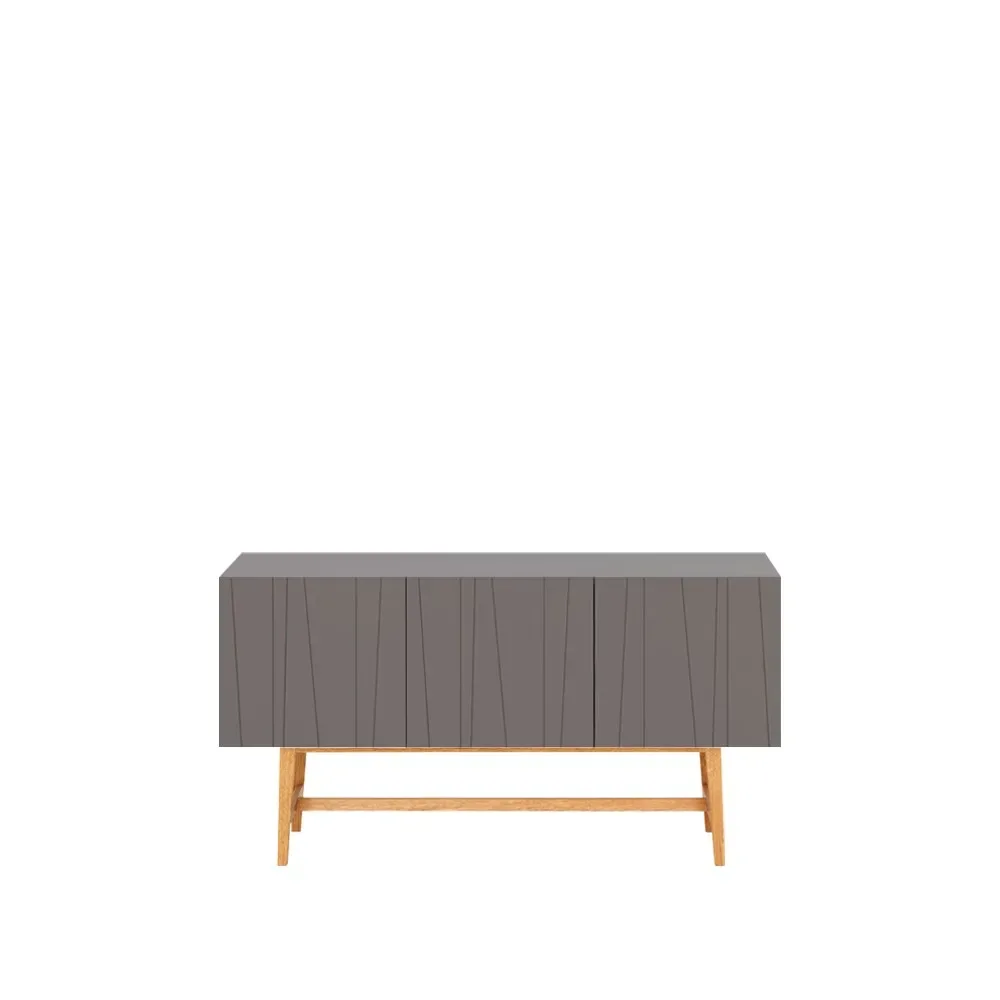 Asplund Vass 40 135 sideboard storm grey, vit ek p2 stativ