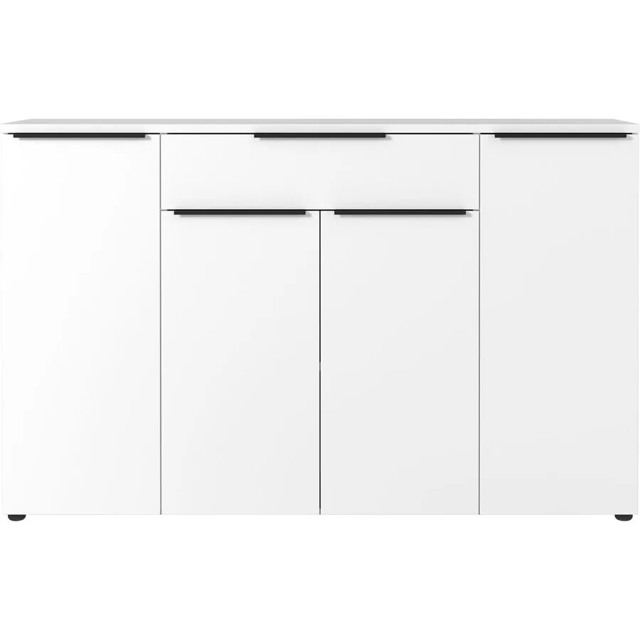 Sideboard Zayn Weiss Holzwerkstoff
