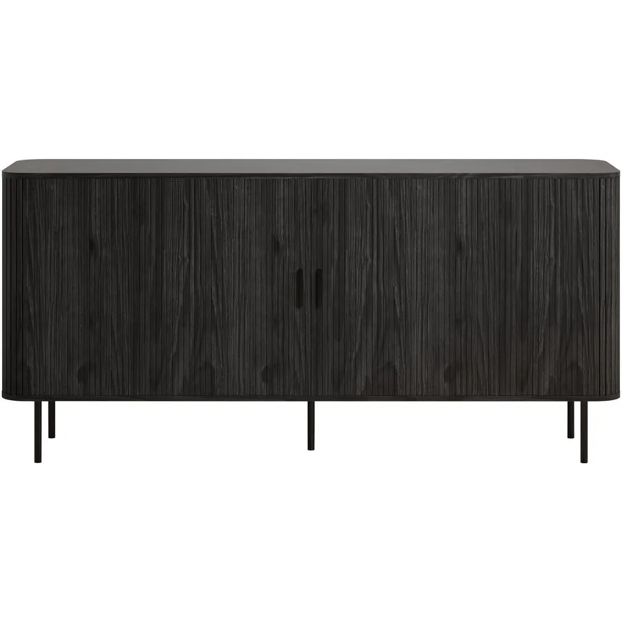 Sideboard Montecito schwarz Holzwerkstoff B 170 cm