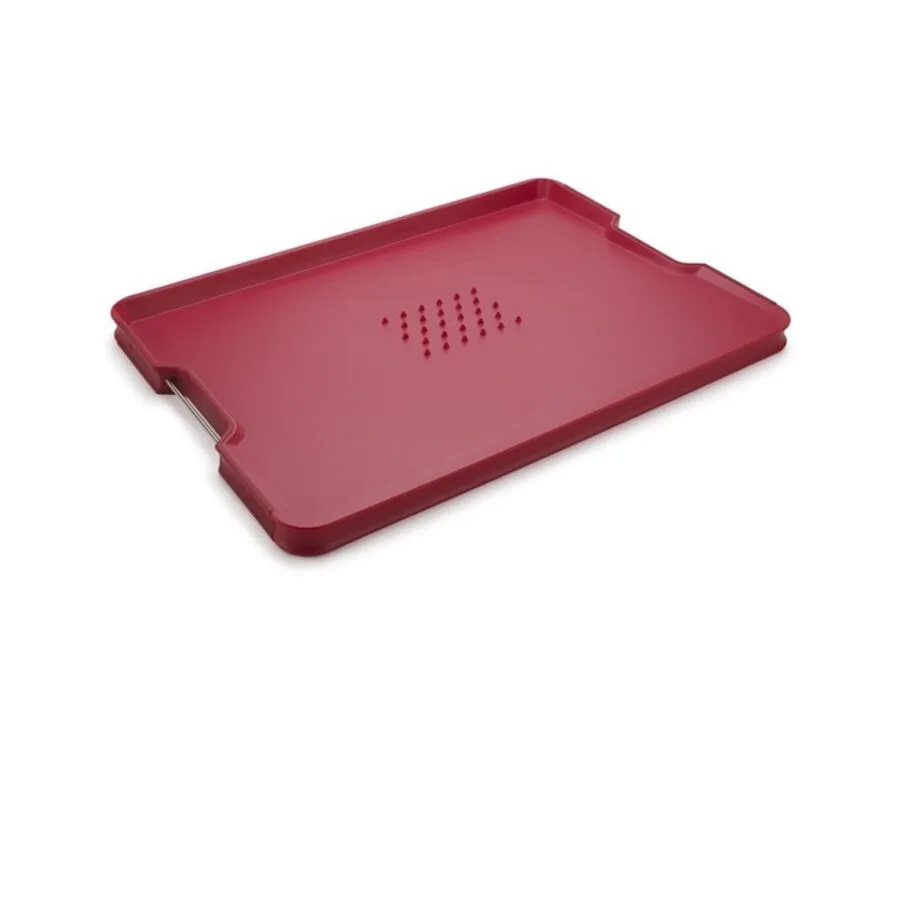 Schneidebrett Joseph Joseph Cut&Carve Rot Kunststoff 33.4 cm 47.1 cm - Material: Polypropylen