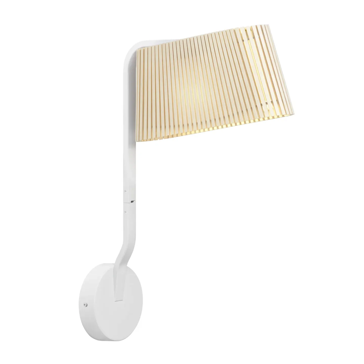 Secto Design Owalo 7030, vägglampa natural birch